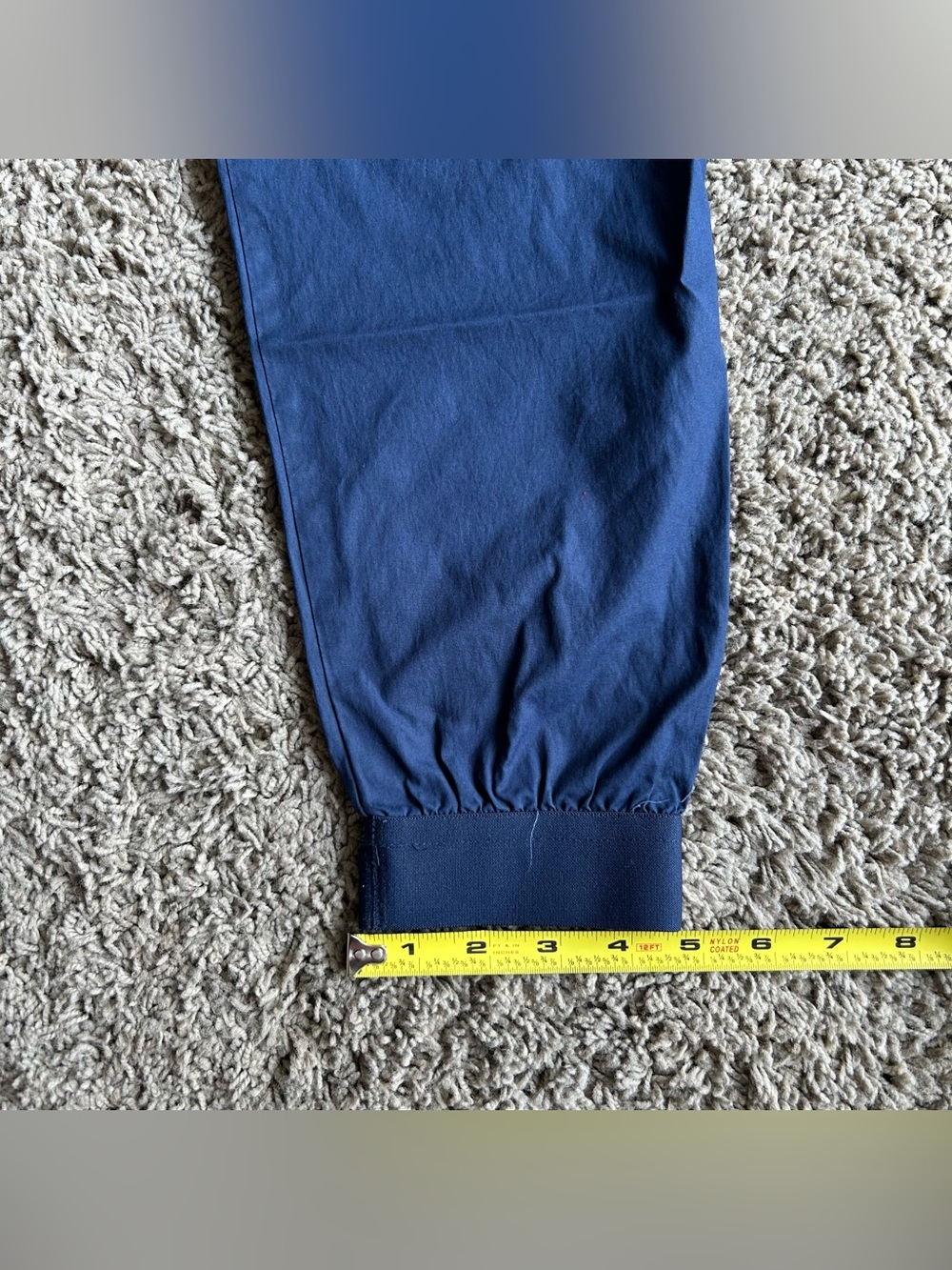 Nike Sportwear Joggers Mens 32x28 Navy Blue Bonded Tech Woven Essentials Pants - Picture 13 of 16